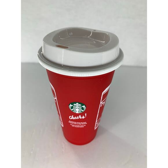 2025 Starbucks Reusable Holiday Red Cup New - Picture 3 of 5